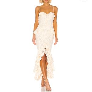 REVOLVE Melissa Gown in Nude